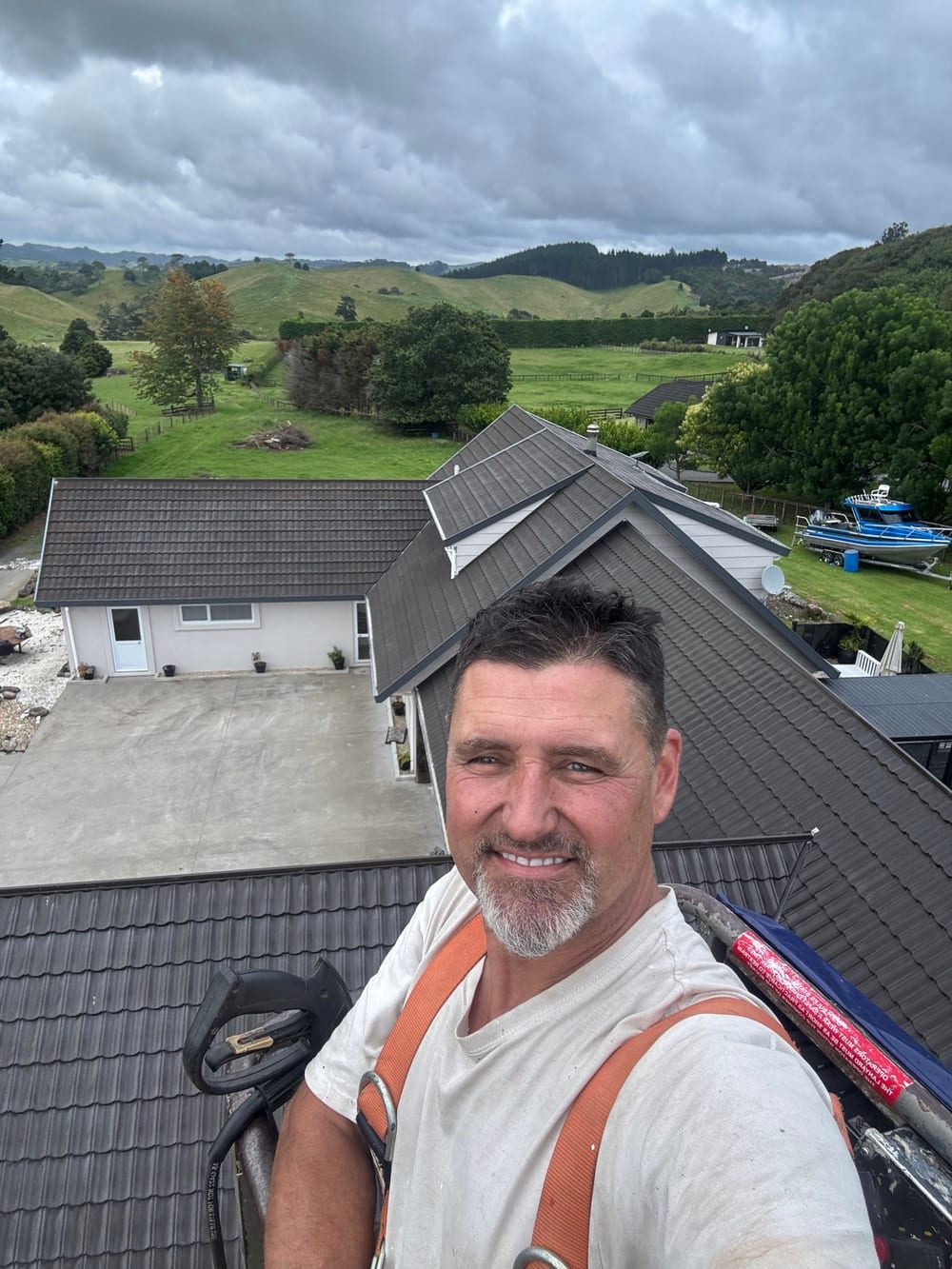 Roof restoration in Tikipunga